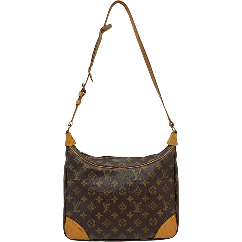 Louis Vuitton Boulogne Crossbody Bag Shoulder Brown